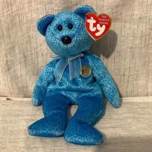 Ty Beanie Baby Classy the  Bear DOB April 30, 2001